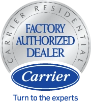 Carrier Factory Authorized Dealer logo